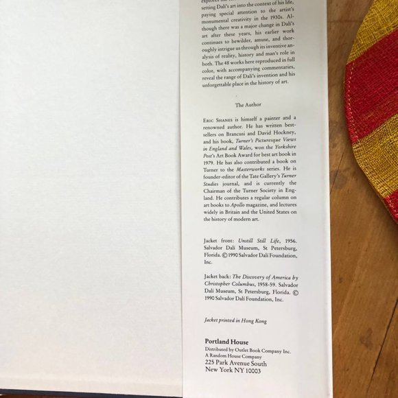 Dali The Masterworks by Eric Shanes Portland House 1990 Hardcover - Picture 9 of 13